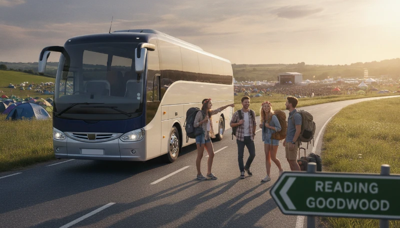 Festival Season: Your Guide to Hassle-Free Summer Event Transport from London